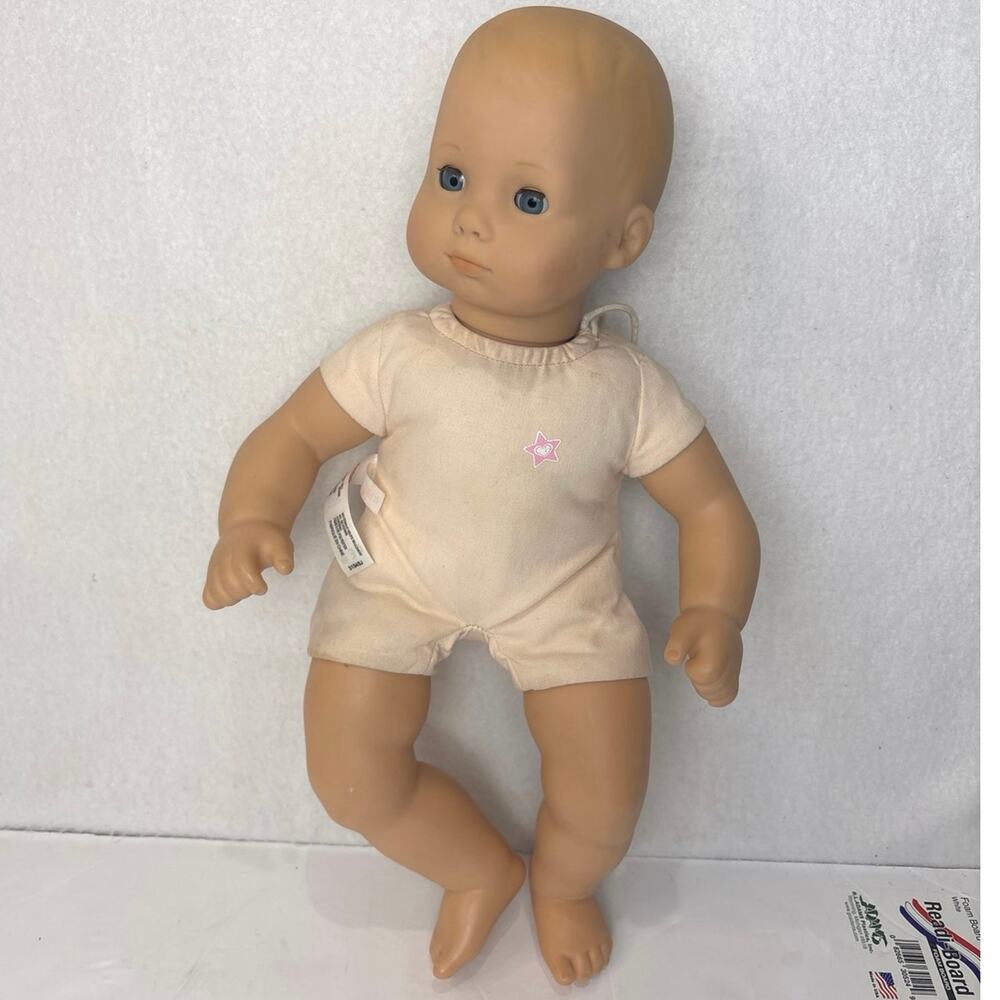 American Girl Bitty Baby Doll Blond Hair Blue Eyes